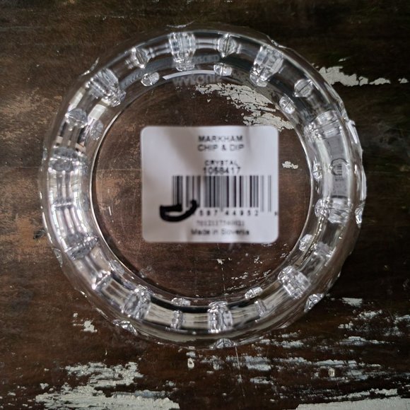 Marquis by Waterford Markham Dip Bowl for Chip and Dip Set *Bowl Only - Picture 6 of 7